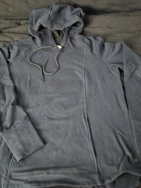 Casual Women's Black Hoodie Sweatshirt